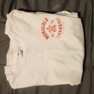Shein Honolulu Hawaii t shirt white 7
